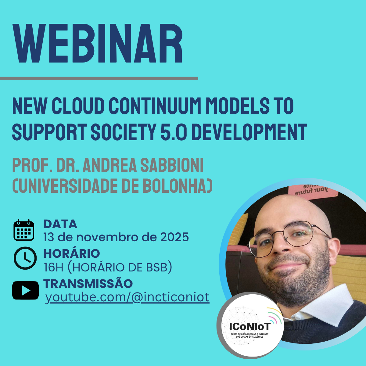 Seminar on November 13 with Andrea Sabbioni